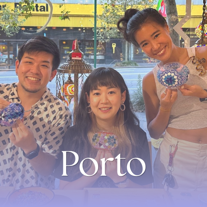 Workshop de Candeeiros de Mosaico no Porto